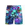 Amazing Magic Mushroom Peace Life Beach Shorts For Men