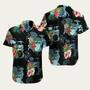 Amazing Musical Instruments Drum Floral Hawaiian Shirt