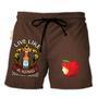 Angry Orchard Brown Basic Swim Trunks