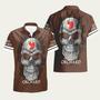 Angry Orchard Skull Rose Special Hawaiian Shirt