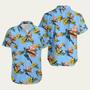 Avengers Assemble Marvel Vision Character Fitted Summer Hawaiian Shirt