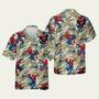 Avengers Spider Man With Floral Hawaiian Shirt