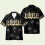 Awesome Black Tiki Hawaiian Shirt