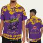 Baby Yoda Crown Royal Hibiscus Hawaiian Shirt