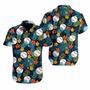 Baseball Simple Hibiscus Hawaiian Shirt