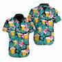 Beer Tropical Floral Hawaiian Shirt