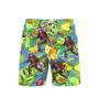 Bigfoot Camping Green Beach Shorts For Men