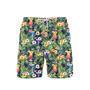 Bright Cocktails With Colorful Flowers Beach Shorts For Men