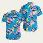 Bud Light Tropical Flower Hawaiian Shirt