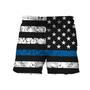 Bud Light USA Flag Swim Trunks