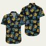 Bumblebee Transformer Pattern Hawaiian Shirt