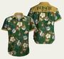 Busch Light Beer Hunting Mallard Beach Wear Hawaiian Shirt