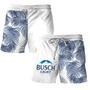 Busch Light Tropical Fern Swim Trunks