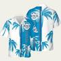 Busch Light White And Bright Blue Coconut Hawaiian Shirt