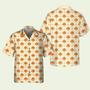 Cartoon Turkey Bird And Polka Dot Hawaiian Shirt