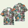 Cat Tropical Flowers Pattern Hawaiian Shirt