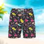 Classic Tropical Cocktails Beach Shorts For Men