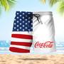 Cocacola American Flag Swim Trunks