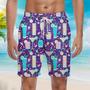 Cocktail Summer Beach Party Beach Shorts For Men