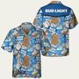 Coconuts Tropical Beach Bud Light Hawaiian Shirt