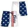 Coors Banquet American Flag Swim Trunks