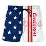 Coors Light American Flag Swim Trunks