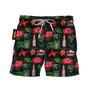 Coors Light Hibiscus Flower Swim Trunks