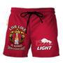 Coors Light Red Basic Swim Trunks