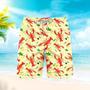 Crawfish Crew Lemon Beach Shorts For Men