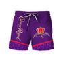 Crown Royal Bottle Pattern Swim Trunks