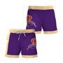 Crown Royal Purple Beige Basic Swim Trunks