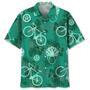 Cycling Kelly Green Hawaiian Shirt Summer Gifts