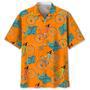 Cycling Tropical Orange Hawaiian Shirt Summer Gifts