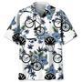 Cycling White Nature Hawaiian Shirt Summer Gifts