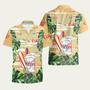 Diet Coke Surfboard Lover Tropical Leaf Hawaiian Shirt