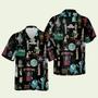 Disney Hitchhiking Ghosts Foolish Mortals Disneyland Halloween Hawaiian Shirt