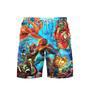 Diving I Love To Go Down Octopus Beach Shorts For Men