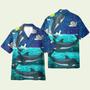 Dolphin Stained Glass Style Hawaiian Shirt