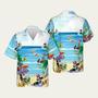 Donald Duck Disney Summer Mickey And Minnie Mouse Hawaiian Shirt