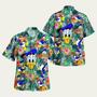 Donald Duck Funny Flower Hawaiian Shirt