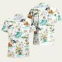 Donald Duck Surfing Summer Funny Hawaiian Shirt