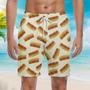 Don't Look For Love Look For Hotdog Beach Shorts For Men