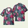 Dont Mess With Corgi Tropical Flowers Pattern Hawaiian Shirt