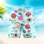 Donuts Are Evil Summer Tropical Beach Shorts For Men