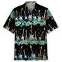 Electric Guitar Hawaiian Shirt Summer Gifts