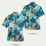 Freddy Krueger Surfing Tropical Hawaiian Shirt