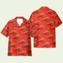 Fried Chicken Food In Red Summer Vibe Hawaiian Shirt