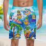 Fruit Pineapple Love Summer Beach Tropical Beach Shorts For Men