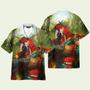 Funny Majestic Parrot Warrior Hawaiian Shirt