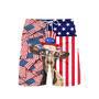 Goat Independence Day Of July Beach Shorts For Men